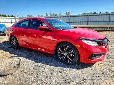 Czwarte zdjęcie samochodu z boku: 2020 HONDA CIVIC SPORT VIN:2HGFC2E87LH526932 - miniatura