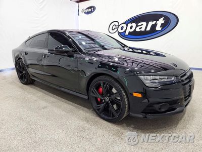 Czwarte zdjęcie samochodu z boku: 2017 AUDI S7 PREMIUM PLUS VIN:WAUWFAFC0HN058007 - miniatura
