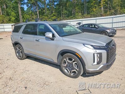 Czwarte zdjęcie samochodu z boku: 2024 HYUNDAI PALISADE SEL PREMIUM VIN:KM8R4DGE0RU749628 - miniatura