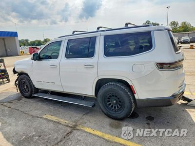 Drugie zdjęcie samochodu z przodu: 2022 JEEP GRAND WAGONEER SERIES II VIN:1C4SJVFJ5NS167372 - miniatura