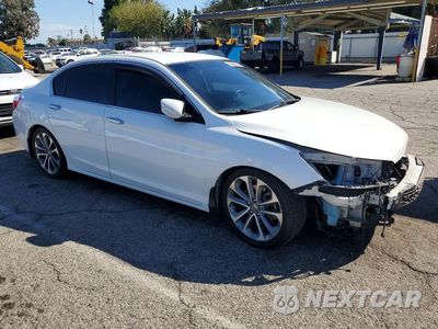 Czwarte zdjęcie samochodu z boku: 2015 HONDA ACCORD SPORT VIN:1HGCR2F53FA247177 - miniatura