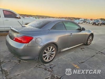 Trzecie zdjęcie samochodu z tyłu: 2013 INFINITI G37 CONVERTIBLE BASE VIN:JN1CV6FE3DM771719 - miniatura