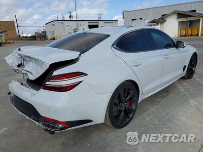 Trzecie zdjęcie samochodu z tyłu: 2022 GENESIS G70 3.3T STANDARD VIN:KMTG54TE7NU085709 - miniatura