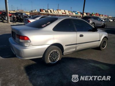 Trzecie zdjęcie samochodu z tyłu: 2000 HONDA CIVIC DX VIN:1HGEJ6223YL037821 - miniatura