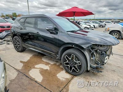 Czwarte zdjęcie samochodu z boku: 2021 CHEVROLET BLAZER RS VIN:3GNKBERS6MS567887 - miniatura