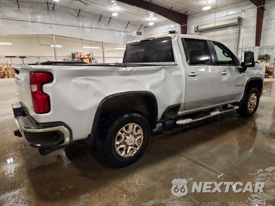 Trzecie zdjęcie samochodu z tyłu: 2021 CHEVROLET SILVERADO K3500 LT VIN:1GC4YTEY3MF305313 - miniatura