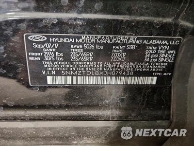 Zdjęcie 13 z 13 samochodu: 2018 HYUNDAI SANTA FE SPORT 2.4L VIN:5NMZTDLBXJH079438 - miniatura