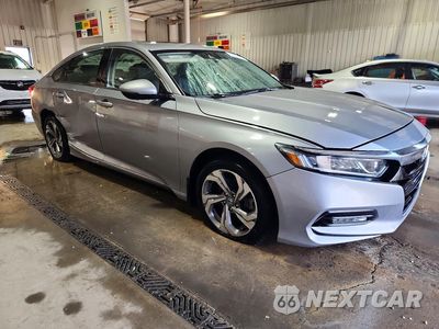 Czwarte zdjęcie samochodu z boku: 2018 HONDA ACCORD EXL VIN:1HGCV2F58JA014884 - miniatura