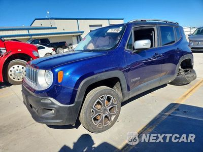 2017 JEEP RENEGADE LIMITED ZACCJBDB8HPG61623 - główne zdjęcie licytacji z USA - miniatura