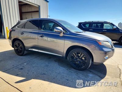 Czwarte zdjęcie samochodu z boku: 2012 LEXUS RX 450H VIN:JTJZB1BAXC2407651 - miniatura