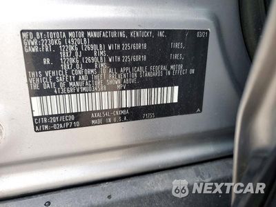 Zdjęcie 13 z 13 samochodu: 2021 TOYOTA RAV4 XSE VIN:4T3E6RFV1MU034588 - miniatura