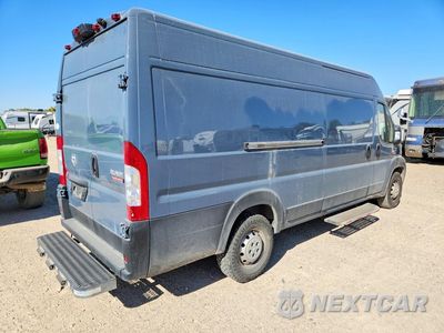 Trzecie zdjęcie samochodu z tyłu: 2021 RAM PROMASTER 3500 DELIVERY VAN VIN:3C6MRVJG8ME550454 - miniatura