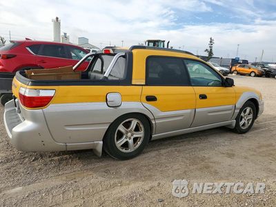 Trzecie zdjęcie samochodu z tyłu: 2003 SUBARU BAJA SPORT VIN:4S4BT62C437113337 - miniatura