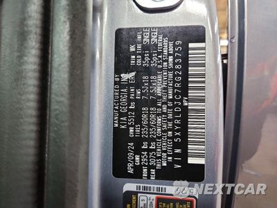 Zdjęcie 13 z 13 samochodu: 2024 KIA SORENTO S VIN:5XYRLDJC7RG283759 - miniatura