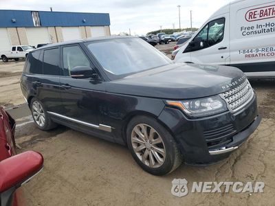 Czwarte zdjęcie samochodu z boku: 2016 LAND ROVER RANGE ROVER HSE VIN:SALGS2VF1GA248577 - miniatura