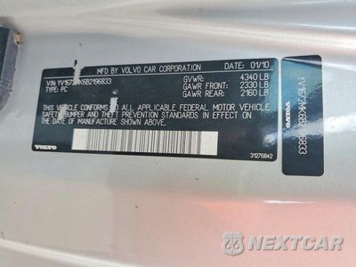 Zdjęcie 13 z 13 samochodu: 2011 VOLVO C30 T5 VIN:YV1672MK6B2196833 - miniatura