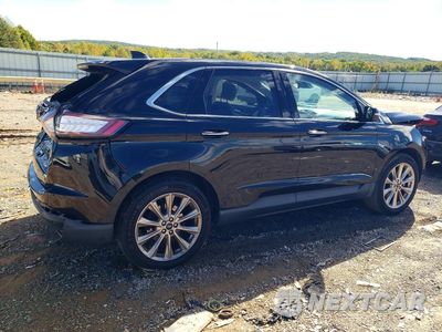 Trzecie zdjęcie samochodu z tyłu: 2018 FORD EDGE TITANIUM VIN:2FMPK3K80JBC09540 - miniatura