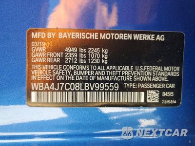 Zdjęcie 12 z 12 samochodu: 2020 BMW 440XI GRAN COUPE VIN:WBA4J7C08LBV99559 - miniatura