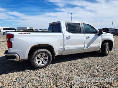 Trzecie zdjęcie samochodu z tyłu: 2020 CHEVROLET SILVERADO K1500 LT VIN:3GCUYDED5LG323991 - miniatura