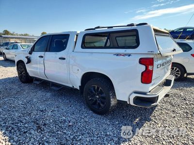 Drugie zdjęcie samochodu z przodu: 2022 CHEVROLET SILVERADO LTD K1500 CUSTOM VIN:3GCPYBEK0NG195050 - miniatura