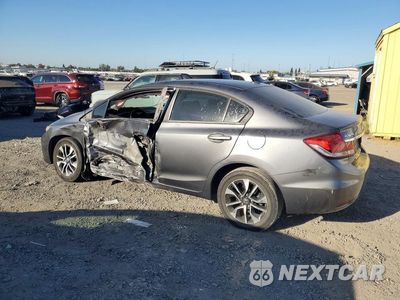 Drugie zdjęcie samochodu z przodu: 2013 HONDA CIVIC EXL VIN:19XFB2F97DE278381 - miniatura