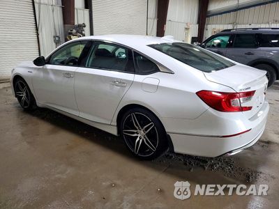 Drugie zdjęcie samochodu z przodu: 2021 HONDA ACCORD TOURING HYBRID VIN:1HGCV3F95MA022468 - miniatura
