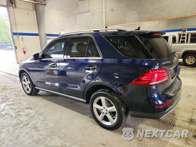 Drugie zdjęcie samochodu z przodu: 2016 MERCEDES-BENZ GLE 350 4MATIC VIN:4JGDA5HB6GA807995 - miniatura