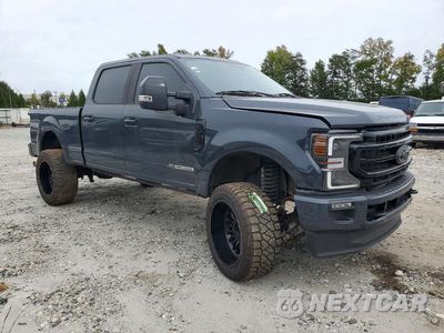 Czwarte zdjęcie samochodu z boku: 2021 FORD F250 SUPER DUTY VIN:1FT7W2BT0MEC02555 - miniatura