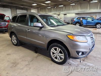 Czwarte zdjęcie samochodu z boku: 2011 HYUNDAI SANTA FE SE VIN:5XYZHDAG2BG071751 - miniatura