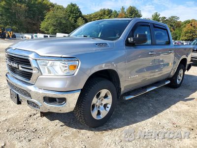 2019 RAM 1500 BIG HORN/LONE STAR 1C6SRFFT3KN648612 - główne zdjęcie licytacji z USA - miniatura