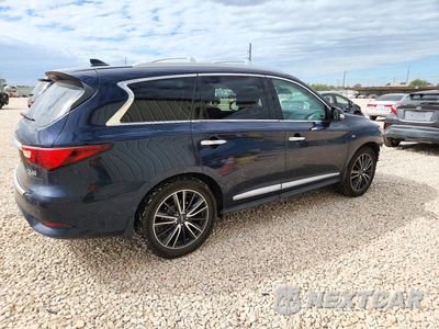 Trzecie zdjęcie samochodu z tyłu: 2016 INFINITI QX60 BASE VIN:5N1AL0MN4GC525701 - miniatura