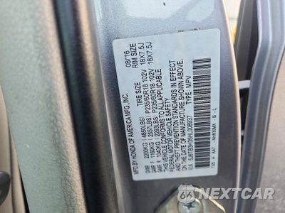 Zdjęcie 13 z 13 samochodu: 2017 ACURA RDX VIN:5J8TB3H35HL008937 - miniatura