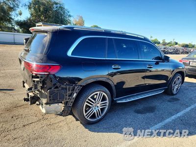 Trzecie zdjęcie samochodu z tyłu: 2022 MERCEDES-BENZ GLS 450 4MATIC VIN:4JGFF5KE5NA600606 - miniatura