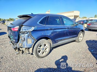 Trzecie zdjęcie samochodu z tyłu: 2019 FORD EDGE SEL VIN:2FMPK3J9XKBC47532 - miniatura