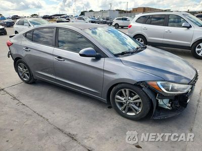 Czwarte zdjęcie samochodu z boku: 2018 HYUNDAI ELANTRA SEL VIN:5NPD84LFXJH359099 - miniatura