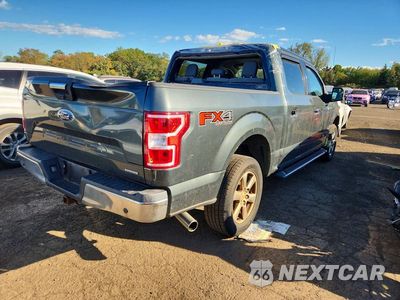 Trzecie zdjęcie samochodu z tyłu: 2018 FORD F150 SUPERCREW VIN:1FTEW1EP9JKD11688 - miniatura