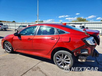Drugie zdjęcie samochodu z przodu: 2019 HONDA CIVIC EX VIN:19XFC1F39KE010139 - miniatura