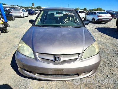 Piąte zdjęcie samochodu w środku: 2005 HONDA CIVIC LX VIN:2HGES16515H524111 - miniatura