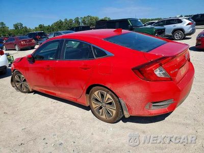 Drugie zdjęcie samochodu z przodu: 2018 HONDA CIVIC EXL VIN:JHMFC1F7XJX040167 - miniatura