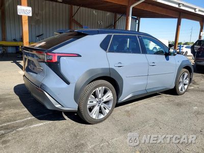 Trzecie zdjęcie samochodu z tyłu: 2023 SUBARU SOLTERRA PREMIUM VIN:JTMABABA0PA007318 - miniatura
