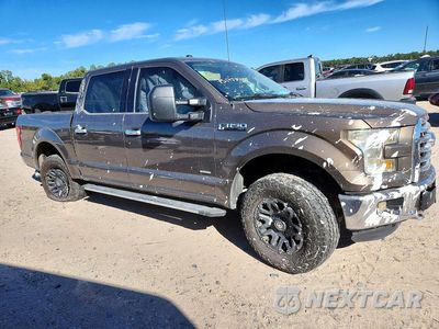 Czwarte zdjęcie samochodu z boku: 2016 FORD F150 SUPERCREW VIN:1FTEW1EP1GKE43322 - miniatura