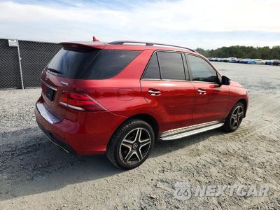 Trzecie zdjęcie samochodu z tyłu: 2016 MERCEDES-BENZ GLE 350 4MATIC VIN:4JGDA5HB2GA799121 - miniatura