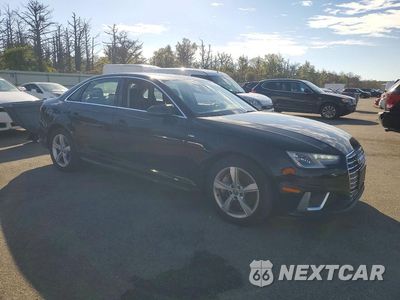 Czwarte zdjęcie samochodu z boku: 2019 AUDI A4 PREMIUM VIN:WAUDNAF43KA027285 - miniatura