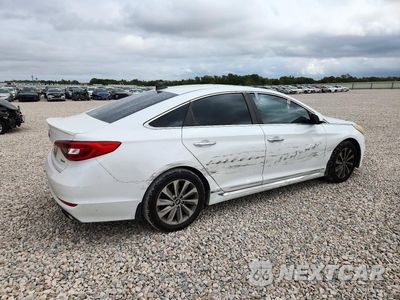 Trzecie zdjęcie samochodu z tyłu: 2017 HYUNDAI SONATA SPORT VIN:5NPE34AF5HH465069 - miniatura
