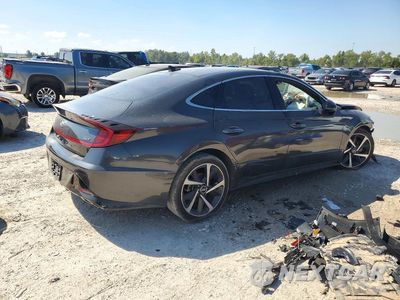 Trzecie zdjęcie samochodu z tyłu: 2021 HYUNDAI SONATA SEL PLUS VIN:5NPEJ4J24MH111542 - miniatura