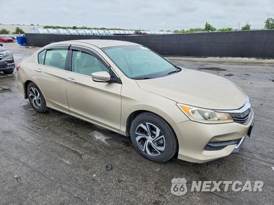 Czwarte zdjęcie samochodu z boku: 2016 HONDA ACCORD LX VIN:1HGCR2F39GA123088 - miniatura