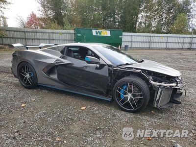 Czwarte zdjęcie samochodu z boku: 2023 CHEVROLET CORVETTE STINGRAY 3LT VIN:1G1YC3D43P5500037 - miniatura