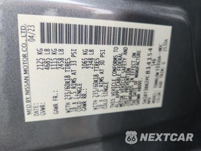 Zdjęcie 14 z 14 samochodu: 2023 NISSAN ROGUE SV VIN:5N1BT3BB2PC814154 - miniatura
