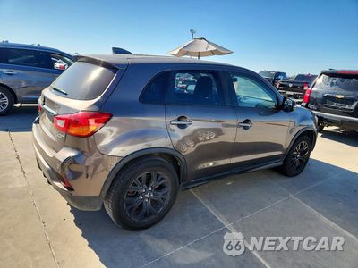 Trzecie zdjęcie samochodu z tyłu: 2019 MITSUBISHI OUTLANDER SPORT ES VIN:JA4AP3AU4KU027257 - miniatura