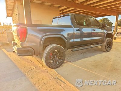 Trzecie zdjęcie samochodu z tyłu: 2020 GMC SIERRA K1500 AT4 VIN:3GTP9EEL1LG336602 - miniatura